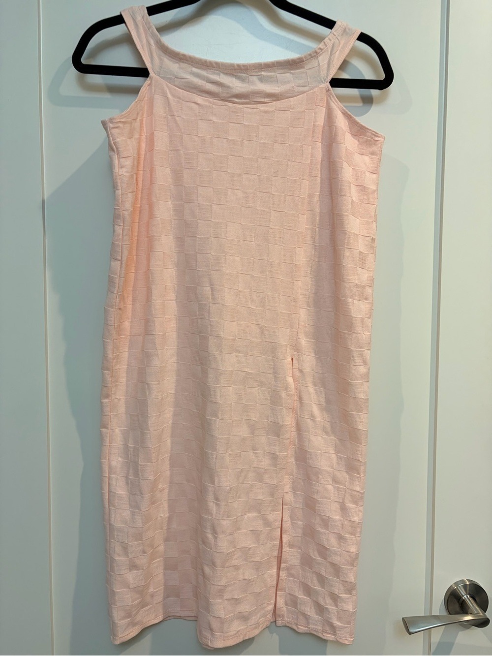 Urban Outfitters Pink Textured Midi Dress NWT M - Picture 4 of 9